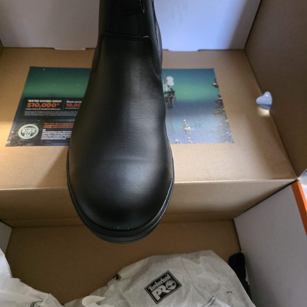 Timberland PRO Black Chelsea Boots - Picture 3 of 4